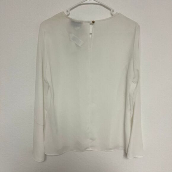 Joseph Ribkoff NWT white long sleeve layered blouse size 6 - Picture 8 of 8